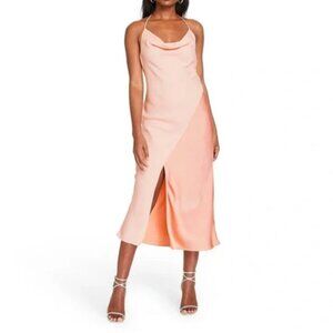 Cushnie x Target Blush Cowl Neck Midi Dress - 0 - NWT